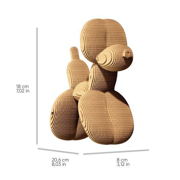 Картонний 3D пазл BALLOON DOG Cartonic CARTBAL фото
