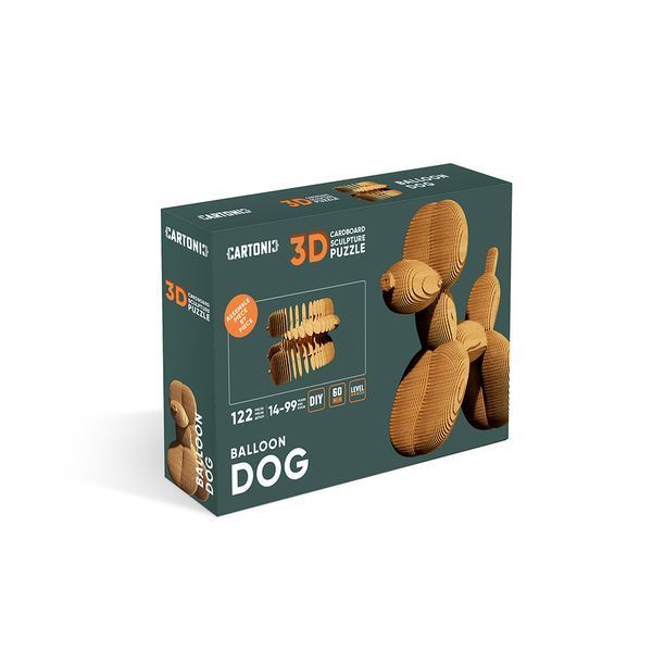 Картонний 3D пазл BALLOON DOG Cartonic CARTBAL фото