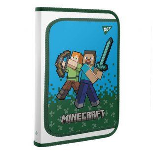 Папка на блискавці пластикова A4 Minecraft Yes 492089 фото