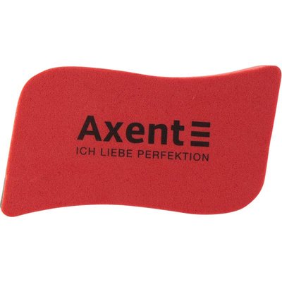 Губка магнітна для дошок Wave червона, Axent (12) 9804-04-A фото