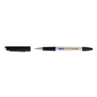 Ручка гелева Inklusion Roller чорна 0,7 мм Linc (10) 420360 фото