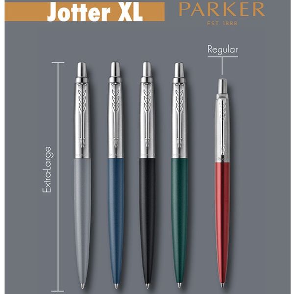 Ручка Jotter XL Matt Black & Gold GT кул. Parker 13 032 фото