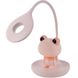 Настільна лампа LED з акумулятором Froggy рожевий Kite K24-492-3-2 фото 1