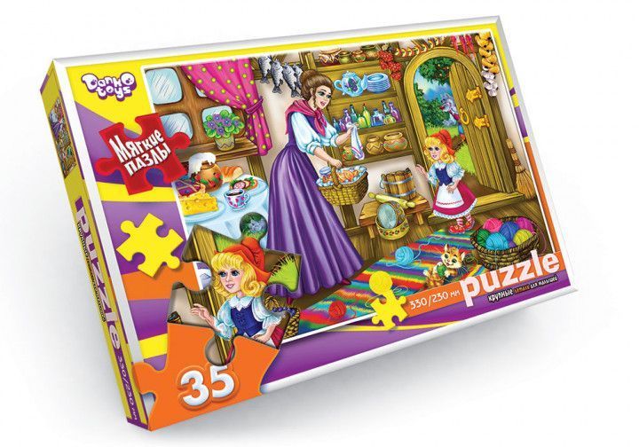 Пазл 35 дет м'які АССОРТІ DankoToys (16) S35 фото