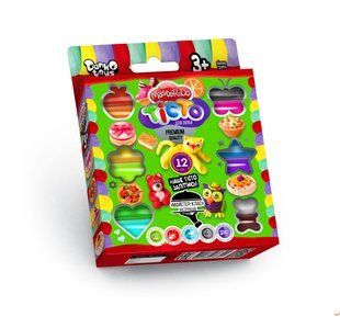 Тісто для ліплення 12кол Master Do картон, DankoToys (20) TMD-02-04 фото