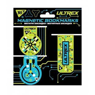 Закладки магнітні Ultrex 3 шт, Yes 707619 фото