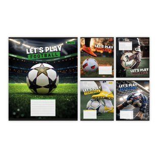 Зошит 18 лінія Let's play football 1Вересня (25/400) 768751 фото