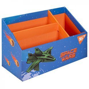 Органайзер настільний Space 3 відділення картон Yes 708220 фото