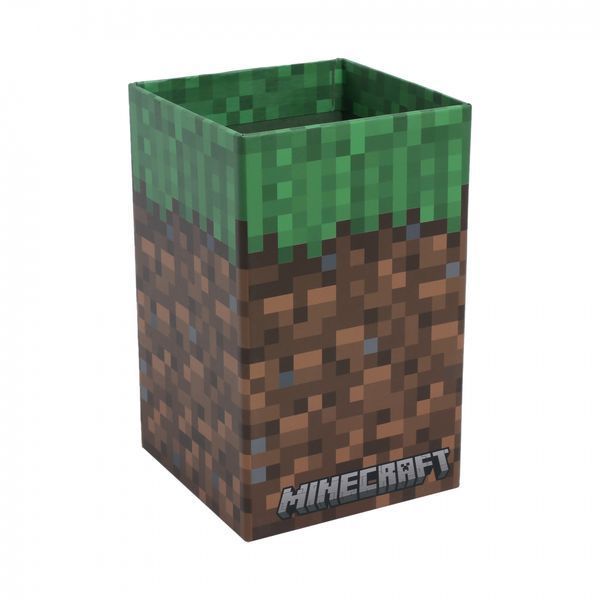 Органайзер настільний 5 предметів Minecraft картон зелений Yes 708603 фото