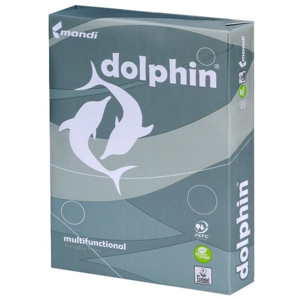 Папір офісний А4 500арк 80 г/м2 Dolphin Everyday (5) 138725 фото