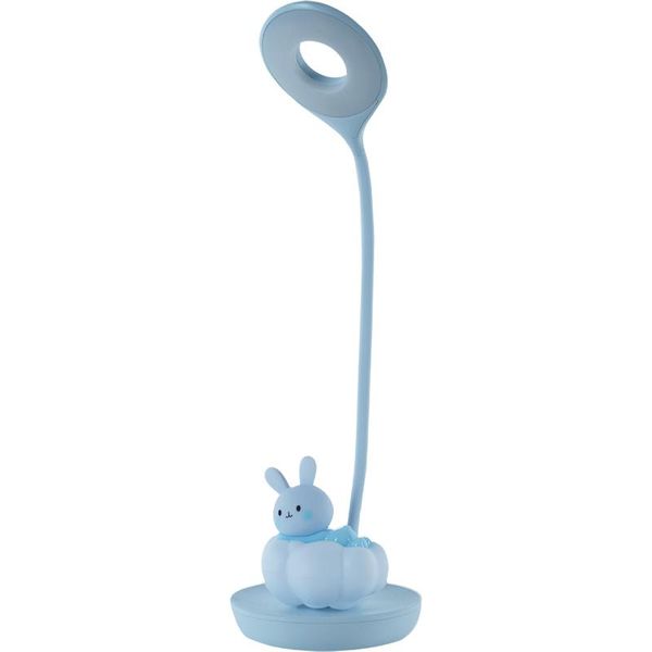 Настільна лампа LED з акумулятором Cloudy Bunny блакитний Kite K24-493-1-3 фото
