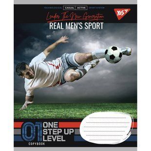 Зошит 24 клітинка Real sport Yes (20/320) 765891 фото