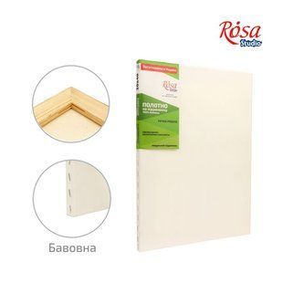 Підрамник 30*30 см, дрібне зерно, акрил, бавовна, ROSA Studio GPA5253030 фото