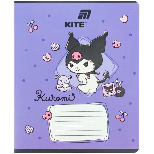 Зошит 18 клітинка софт тач + УФ лак HK-2 Kite (20) HK26-236-2 фото