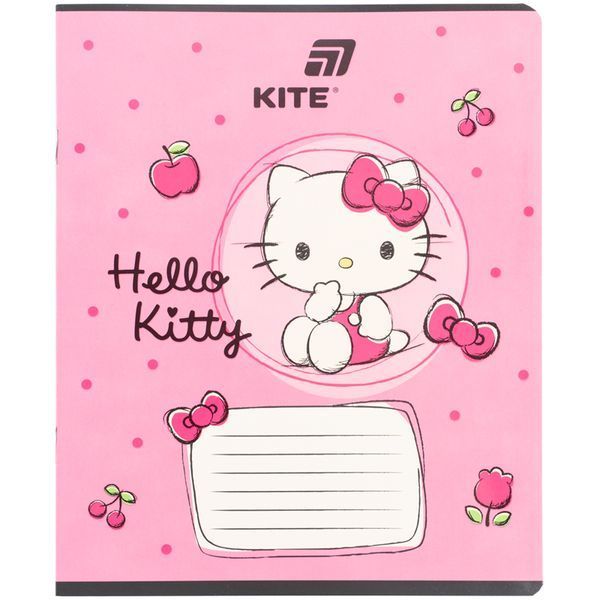 Зошит 18 клітинка софт тач + УФ лак HK-2 Kite (20) HK26-236-2 фото