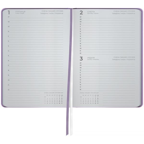 Щоденник 2027 Partner Daily Shine 145*210 Keep moving Axent 8832-27-1-A фото
