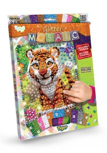 Мозаїка блискуча 3-тя серія Tiger, DankoToys (10) БМ-03-03 фото