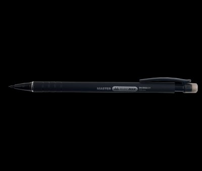 Олівець механічний 0,5 мм Rubber Touch, чорний Buromax (20) BM.8692-01 фото