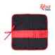 Пенал для пензлів, тканина 37х37см, чорний+червоний, ROSA Studio 231102 фото 1