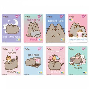 Блокнот А7 48арк термоклей Pusheen Yes (40) 152111 фото