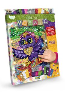 Мозаїка блискуча 3-тя серія Owl, DankoToys (10) БМ-03-04 фото