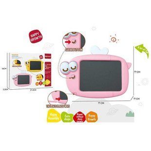 Дошка для малювання LCD 21.5&times;15.5 см кольоровий малюнок рожева 99-25 P фото
