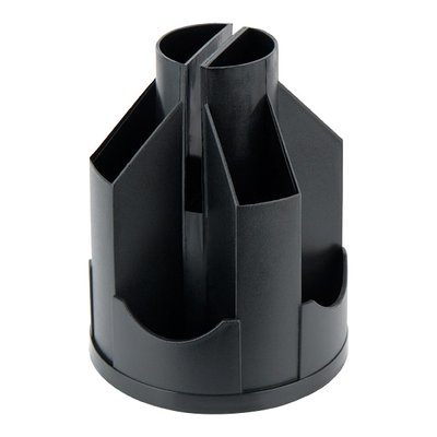 Підставка-органайзер пластикова 11 відділень103x135 мм чорний, Delta D3003-01 фото