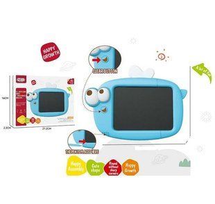 Дошка для малювання LCD 21.5&times;15.5 см кольоровий малюнок синя 99-25 B фото