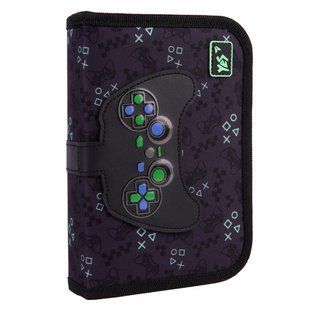 Пенал твердий одинарний з двома клапанами HP-04 Game On! Yes 533629 фото