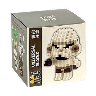Конструктор дитячий 3D фігурка Star Wars піксельний 125281 (YC230) фото
