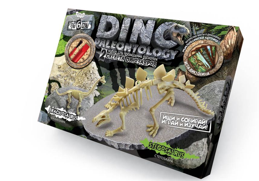 Набір розкопок Dino Paleontology-1, DankoToys (5) DP-01-01 фото