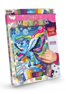 Мозаїка блискуча 3-тя серія Pony, DankoToys (10) БМ-03-06 фото