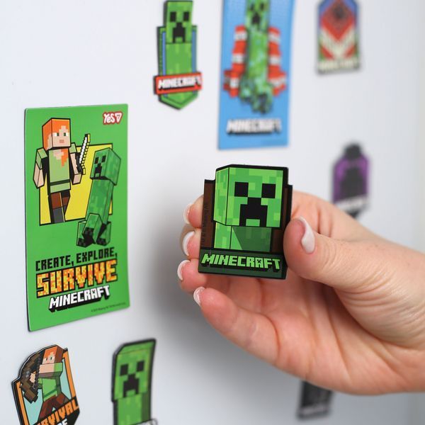Магніти фігурні Minecraft.Heroes 3 шт Yes 708544 фото