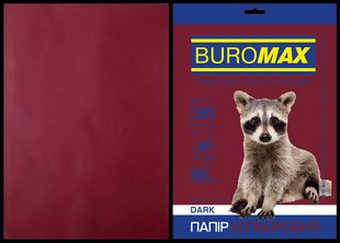 Папір A4 50арк 80г DARK коричневий Buromax BM.2721450-25 фото