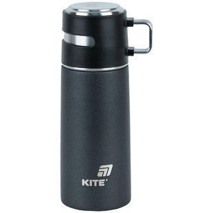 Термос 350 мл чорний Kite K25-1223-1 фото