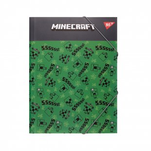 Папка A4 на гумці Minecraft. Creepers Yes 492214 фото