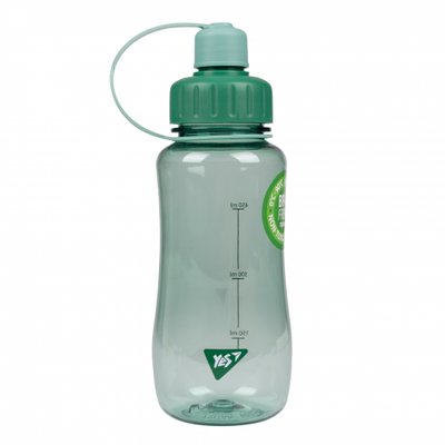 Пляшка для води 600 мл Fusion зелена Yes 708191 фото