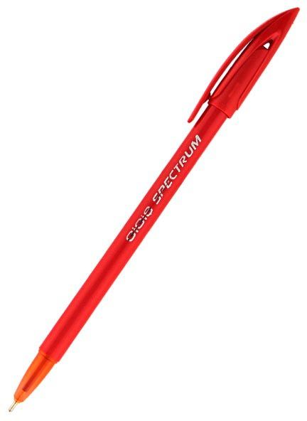 Ручка кулькова GIGIS Spectrum червона, Unimax (12) UX-100-06 фото