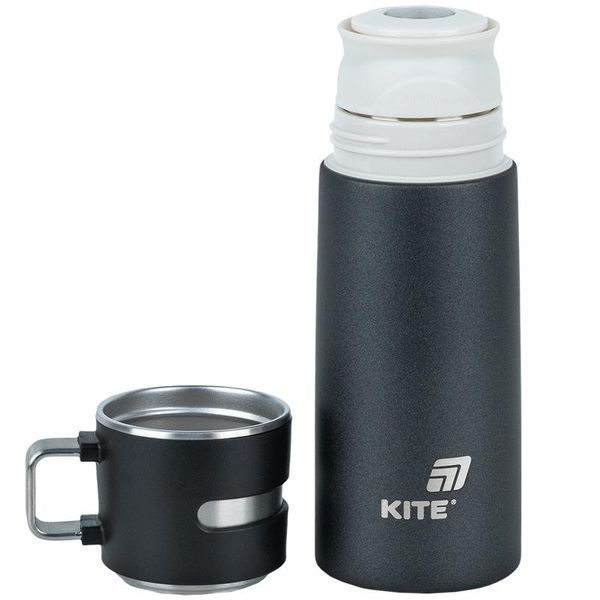 Термос 350 мл чорний Kite K25-1223-1 фото